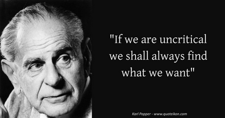 Karl Popper quote